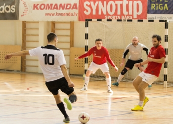 Janvārī startēs tradicionālais banku telpu futbola turnīrs